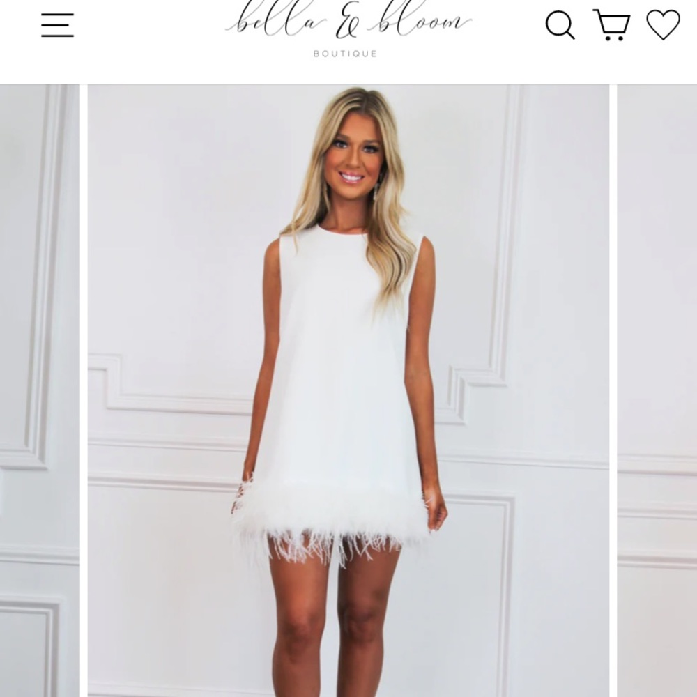 Perfect dress for a bachelorette party or any other bridal event!